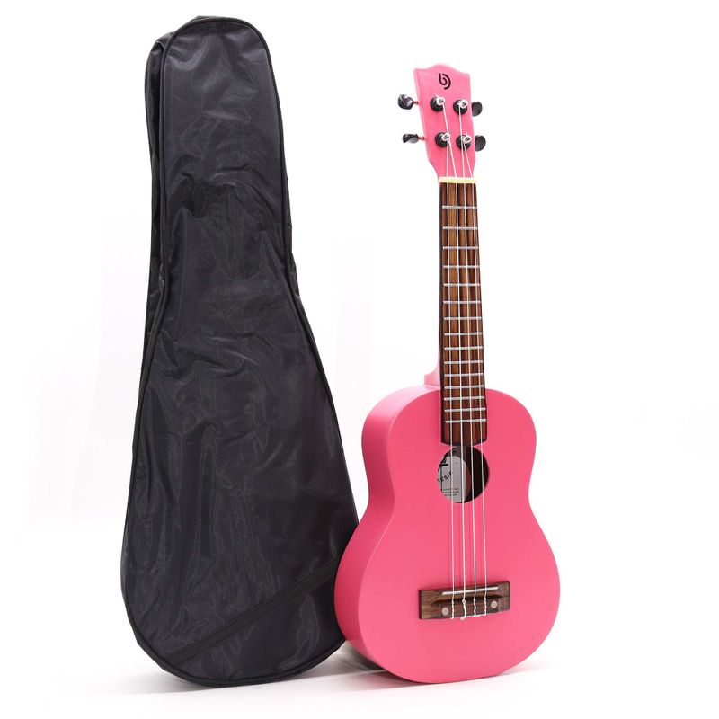 Ručno Izrađeni Ukulele – Svijetlo Ružičasta Završna Obrada (4 Žice)