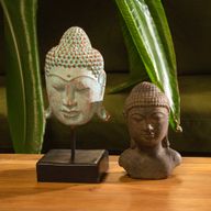 Glava Bude Tranquility - Siva