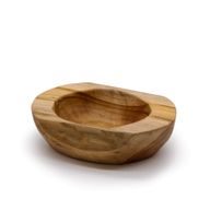 Velika Zdjela od Tikovine Prirodnog Oblika - 25x7cm