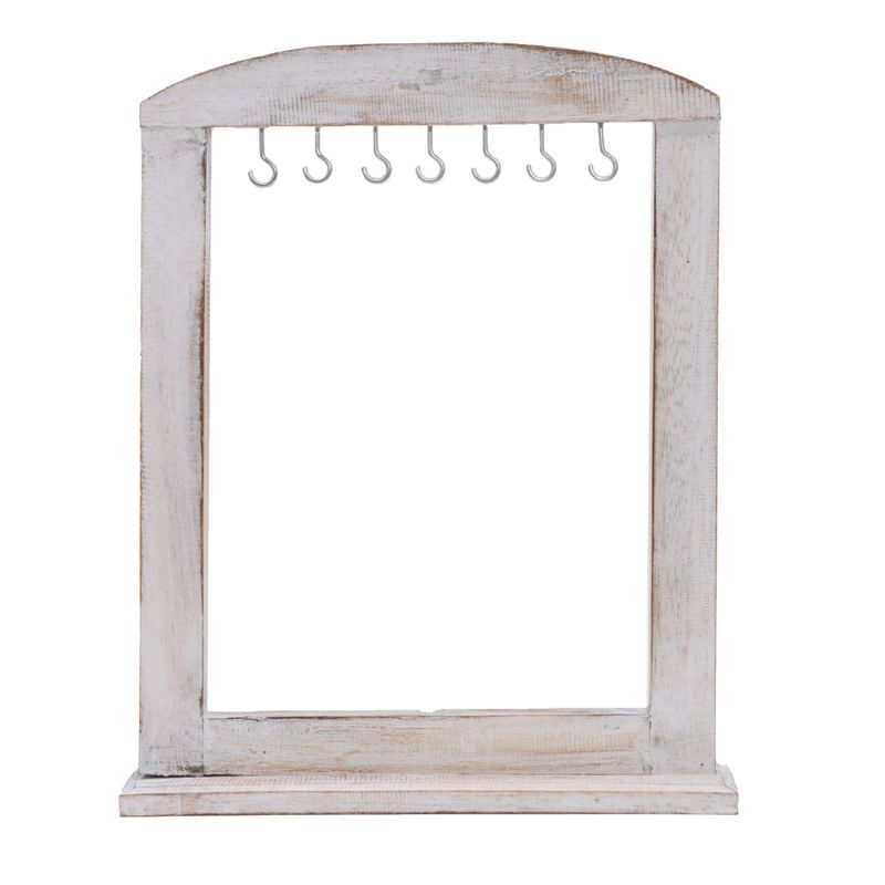 Srednji Viseći Stalak - Vintage Bijela (40x30cm)