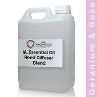 5l Blend Eteričnih Ulja za Difuzor sa Štapićima - Geranij i Ruža