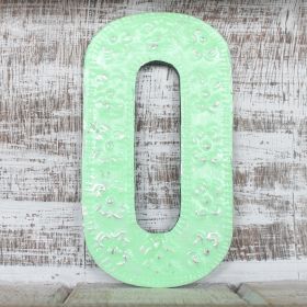 Broj "0" - Razne Boje - 15 cm