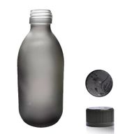 Matirano Siva Staklena Farmaceutska Boca  300ml- Bez Čepa