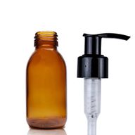 100ml Jantarna Staklena Farmaceutska Boca - Bez Čepa