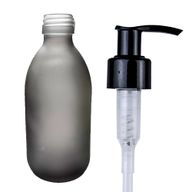 Matirano Siva Staklena Farmaceutska Boca  300ml- Bez Čepa