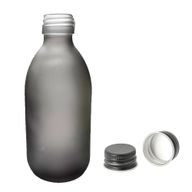 Matirano Siva Staklena Farmaceutska Boca  300ml- Bez Čepa