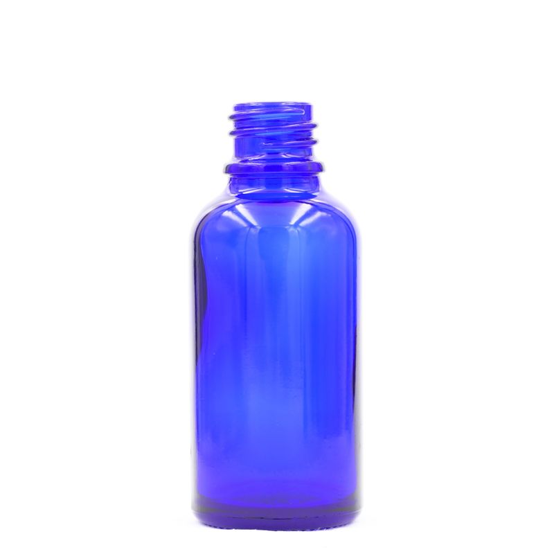 Plava Staklena Bočica 30ml - Bez Čepa