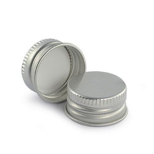 Kapa za staklenu bočicu s pipetom - aluminijsko-srebrna
