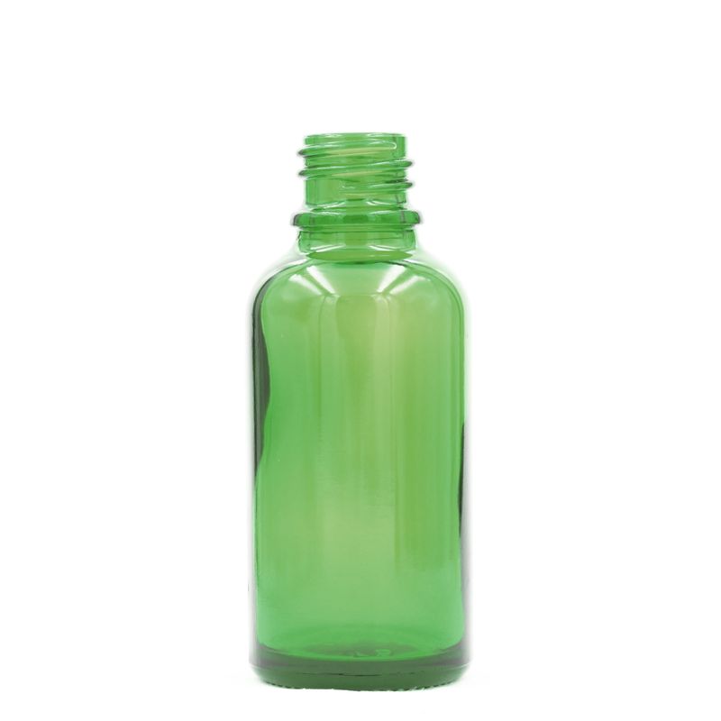 Zelena Staklena Bočica za Pipetu 30ml - Bez Čepa