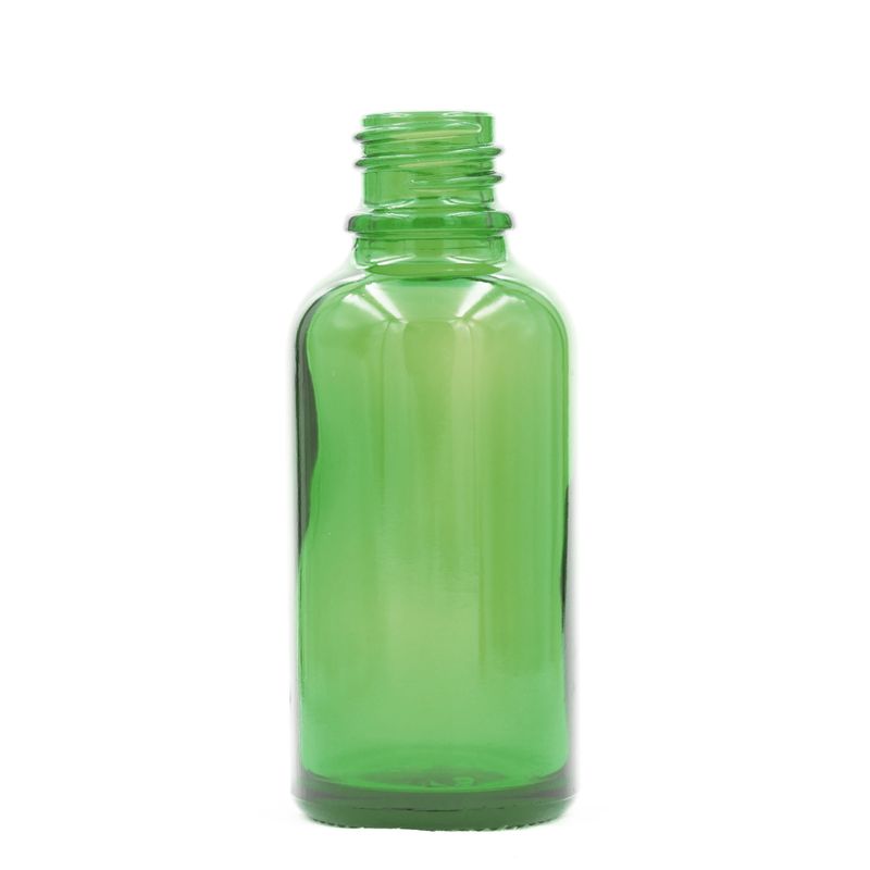 Zelena Staklena Bočica za Pipetu 50ml - Bez Čepa