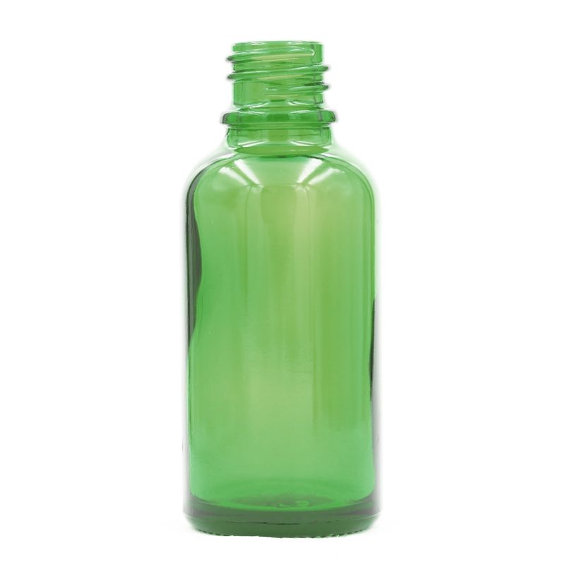 Zelena Staklena Bočica za Pipetu 100ml - Bez Čepa