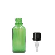 Zelena Staklena Bočica za Pipetu 5ml - Bez Čepa