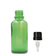 Zelena Staklena Bočica za Pipetu 30ml - Bez Čepa