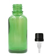 Zelena Staklena Bočica za Pipetu 100ml - Bez Čepa