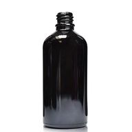Crna Staklena Bočica 100ml - Bez Čepa