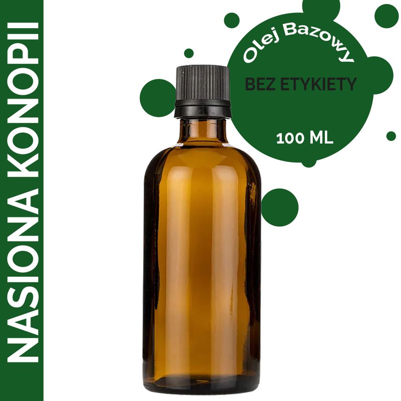 Ulje Konoplje (Bazno) 100ml - Bez Etikete