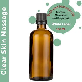 Ulje za Masažu za Čistu Kožu - 100ml - Bez Etikete