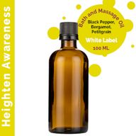 Pojačanje Svijesti Ulje za Masažu - 100ml - Bez Etikete