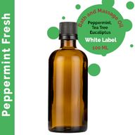 Svježi Pepermint  Ulje za Masažu - 100ml - Bez Etikete