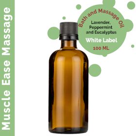 Masažno Ulje za Opuštanje Mišića - 100 ml - Bez Etikete