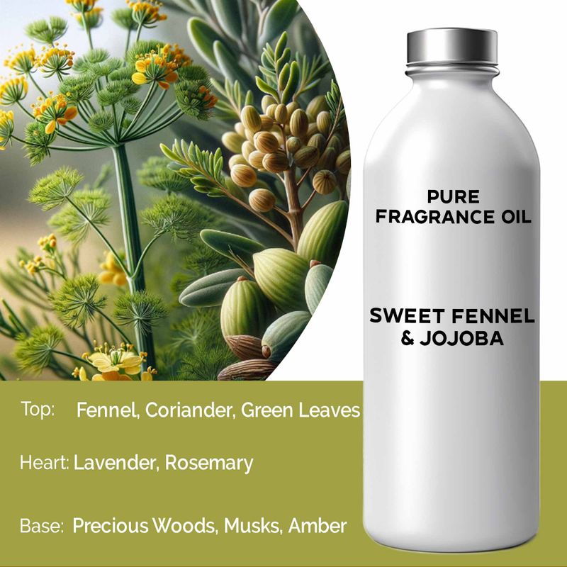 Čisto Mirisno Ulje - Slatki Komorač i Jojoba 500ml
