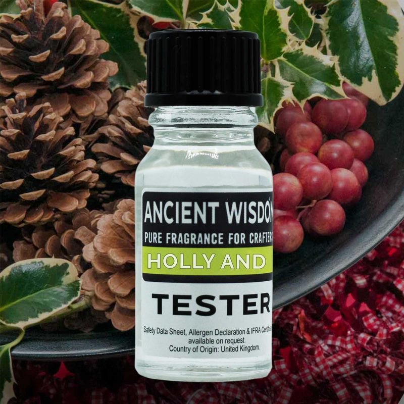 10 ml Tester Mirisno Ulje - Božikovina i Bršljan