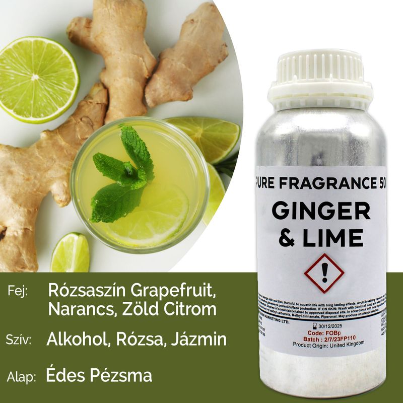 Čisto Mirisno Ulje - Đumbir i Limeta 500ml