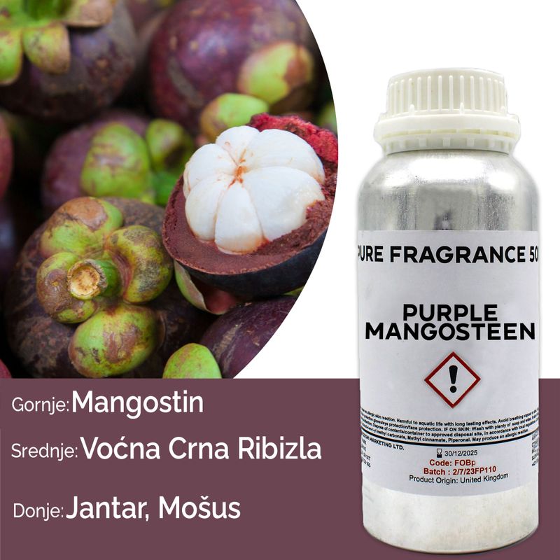 Čisto Mirisno Ulje - Ljubičasti Mangostin 500ml
