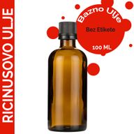 Ricinusovo Ulje (Bazno) 100ml - Bez Etikete