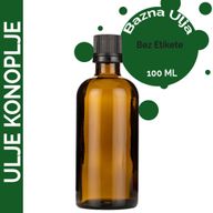 Ulje Konoplje (Bazno) 100ml - Bez Etikete