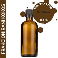 Frakcionirano Kokosovo Ulje 100ml - Bez Etikete
