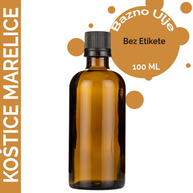 Ulje Koštica Marelice 100ml - Bez Etikete