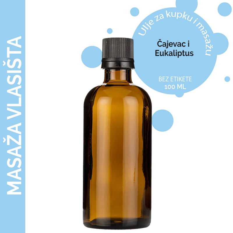 Ulje Masažu Vlasišta - 100ml - Bez Etikete
