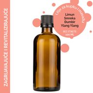 Zagrijavajuće i Osnažujuće Ulje za Masažu - 100ml - Bez Etikete