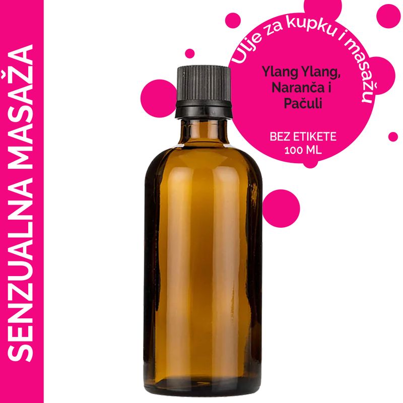 Senzualno Ulje za Masažu - 100ml - Bez Etikete