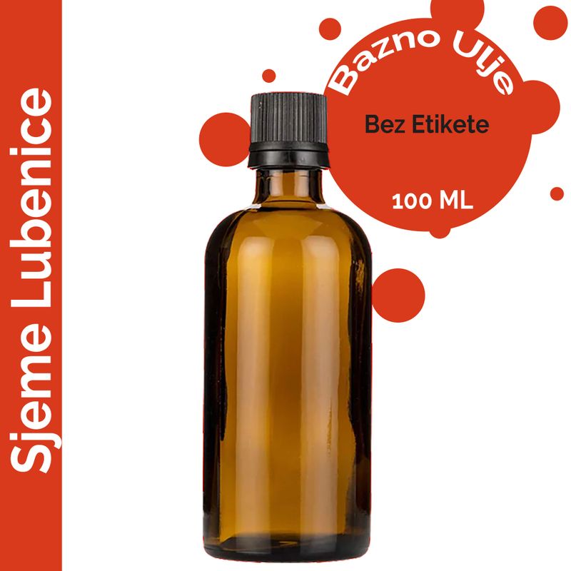 Ulje Sjemenki Lubenice - 100 ml - Bez Etikete