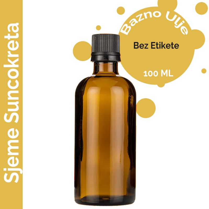 Suncokretovo Ulje - 100 ml - Bez Etikete
