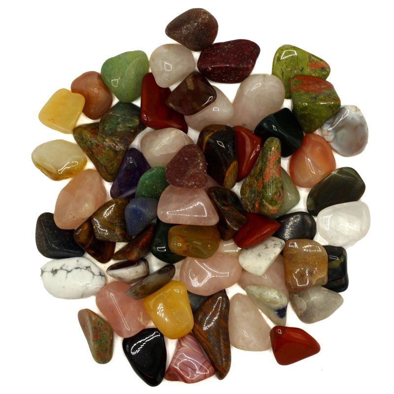 Veliko Polirano Kamenje - Mix 500g