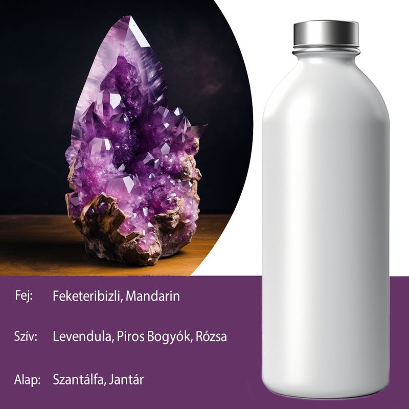 Čisto Mirisno Ulje - Kristal Ametista i Jantar 500ml