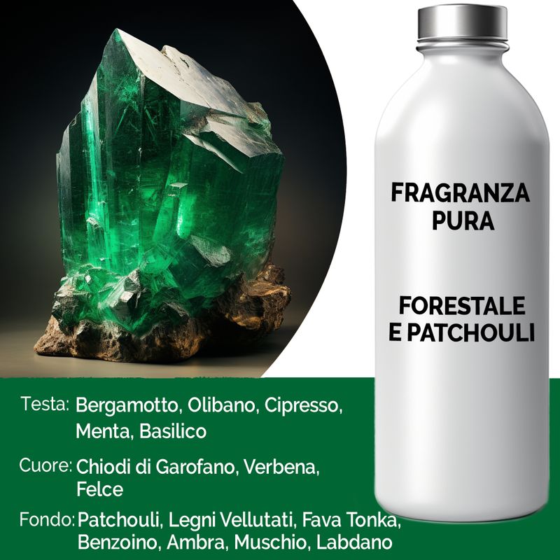 Čisto Mirisno Ulje - Šumska Paprat & Pačuli 500ml
