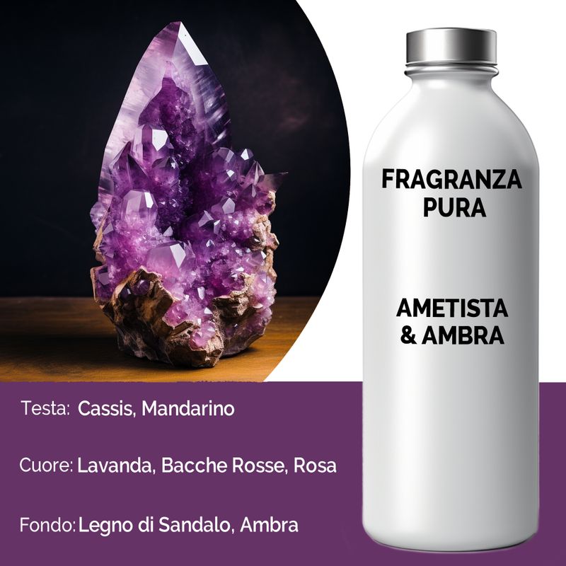 Čisto Mirisno Ulje - Kristal Ametista i Jantar 500ml
