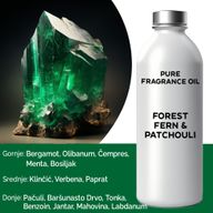 Čisto Mirisno Ulje - Šumska Paprat & Pačuli 500ml