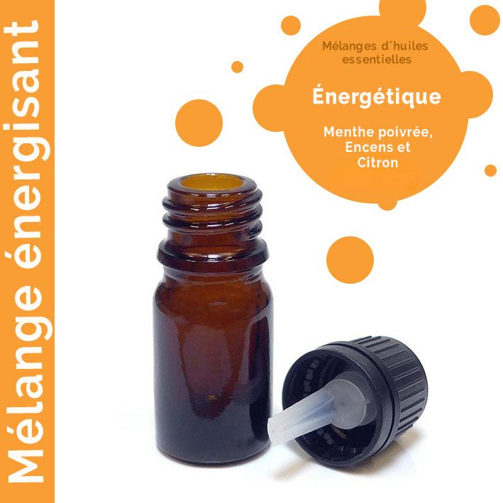 Energizirajuća Mješavina Eteričnog Ulja 10 ml - Bez Etikete