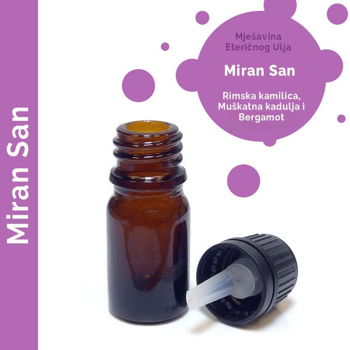 Miran San Mješavina Eteričnog Ulja 10 ml - Bez Etikete