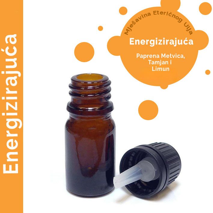 Energizirajuća Mješavina Eteričnog Ulja 10 ml - Bez Etikete