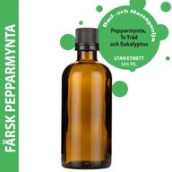 Svježi Pepermint  Ulje za Masažu - 100ml - Bez Etikete