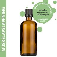 Masažno Ulje za Opuštanje Mišića - 100 ml - Bez Etikete