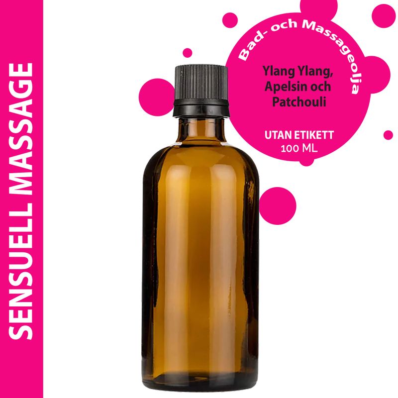 Senzualno Ulje za Masažu - 100ml - Bez Etikete