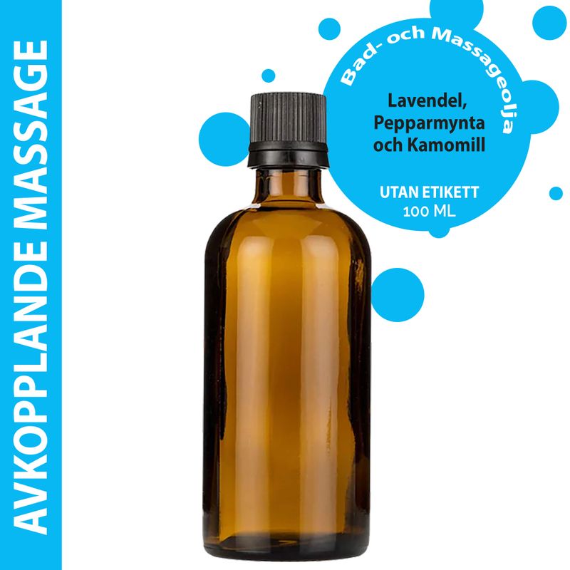 Relaksirajuće Ulje za Masažu - 100ml - Bez Etikete
