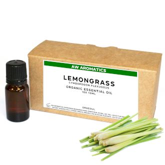 Limunska Trava - Organsko Eterično Ulje 10 ml - Neoznačeno